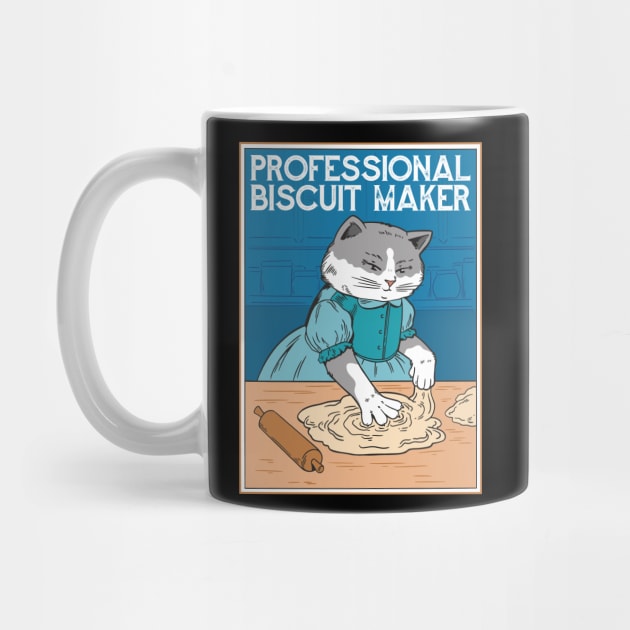 Awesome Biscuit Maker Cat Professional Gift For Mom by anubis1986